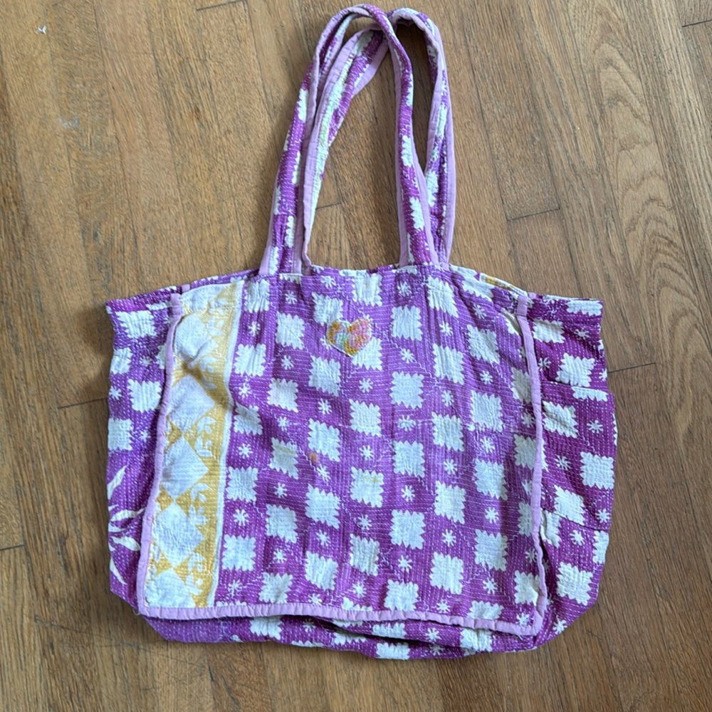 Reversible Large Kantha Totes